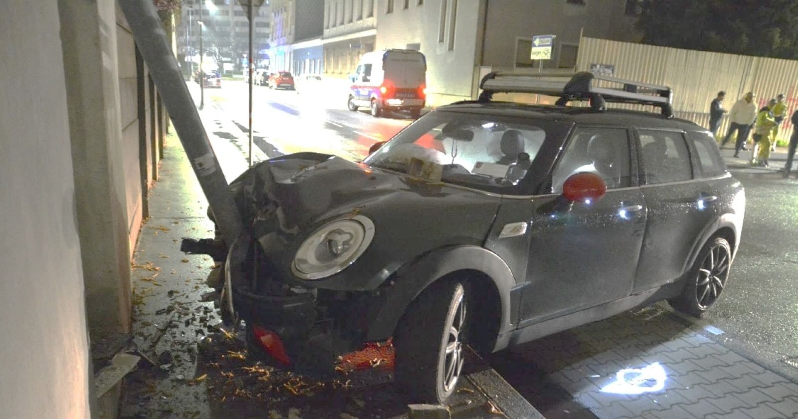 Foto vom gestohlenen und geschrotteten Auto