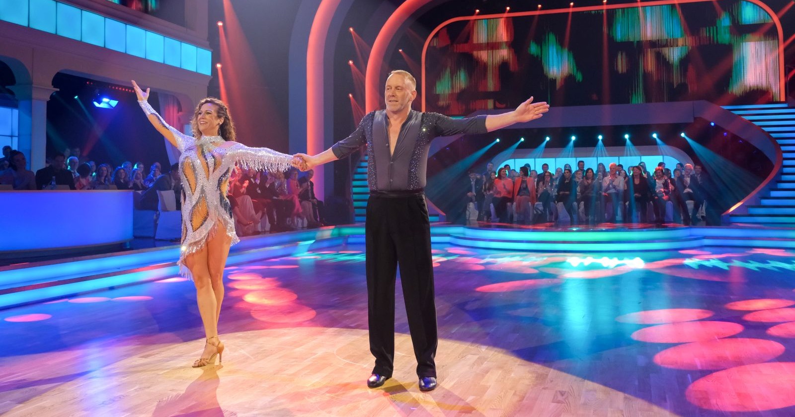 Stefan Koubek und Manuela Stöckl auf dem "Dancing Stars"-Parkett