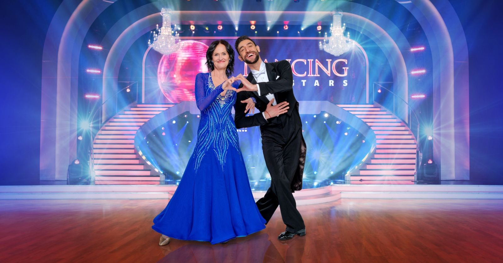 Eva Glawischnig &amp; Dimitar Stefanin bei "Dancing Stars"