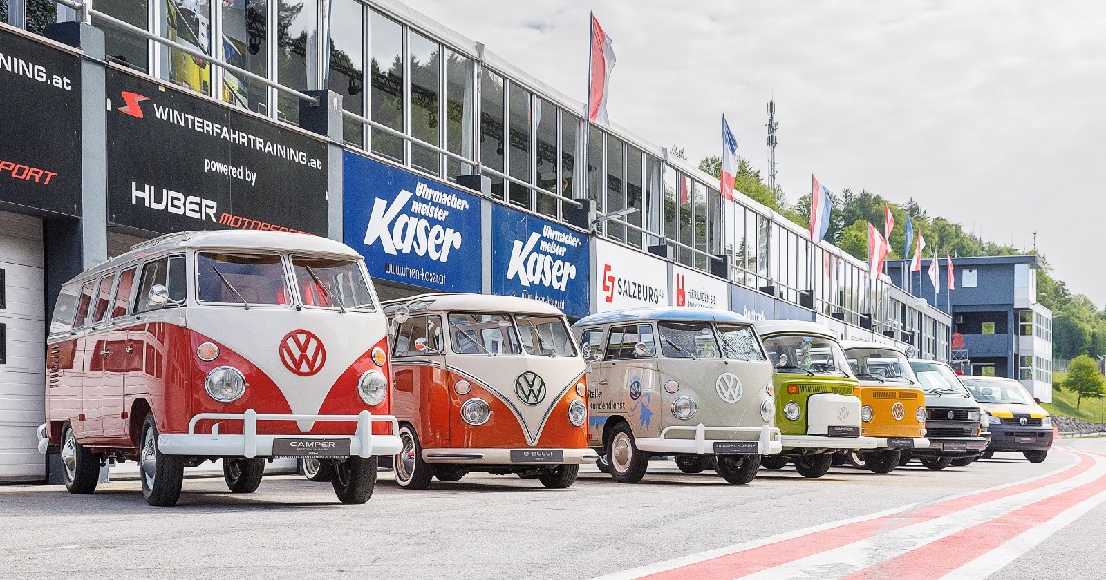 Bulli-Parade am Salzburgring