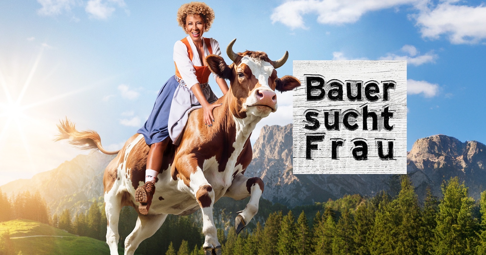 Werbe-Sujet von "Bauer sucht Frau".