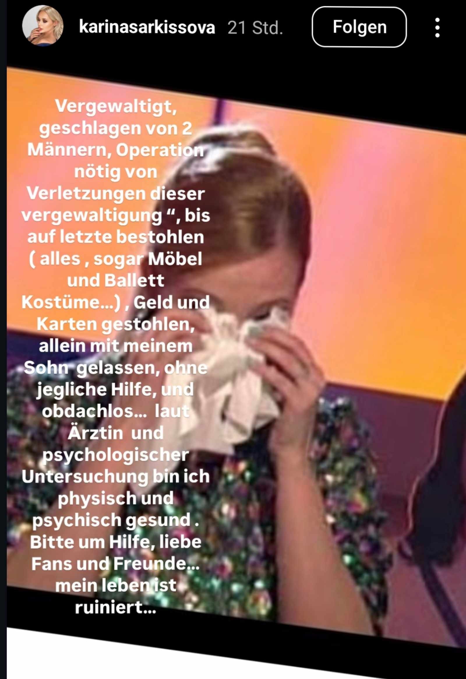 Story von Karina Sarkissova