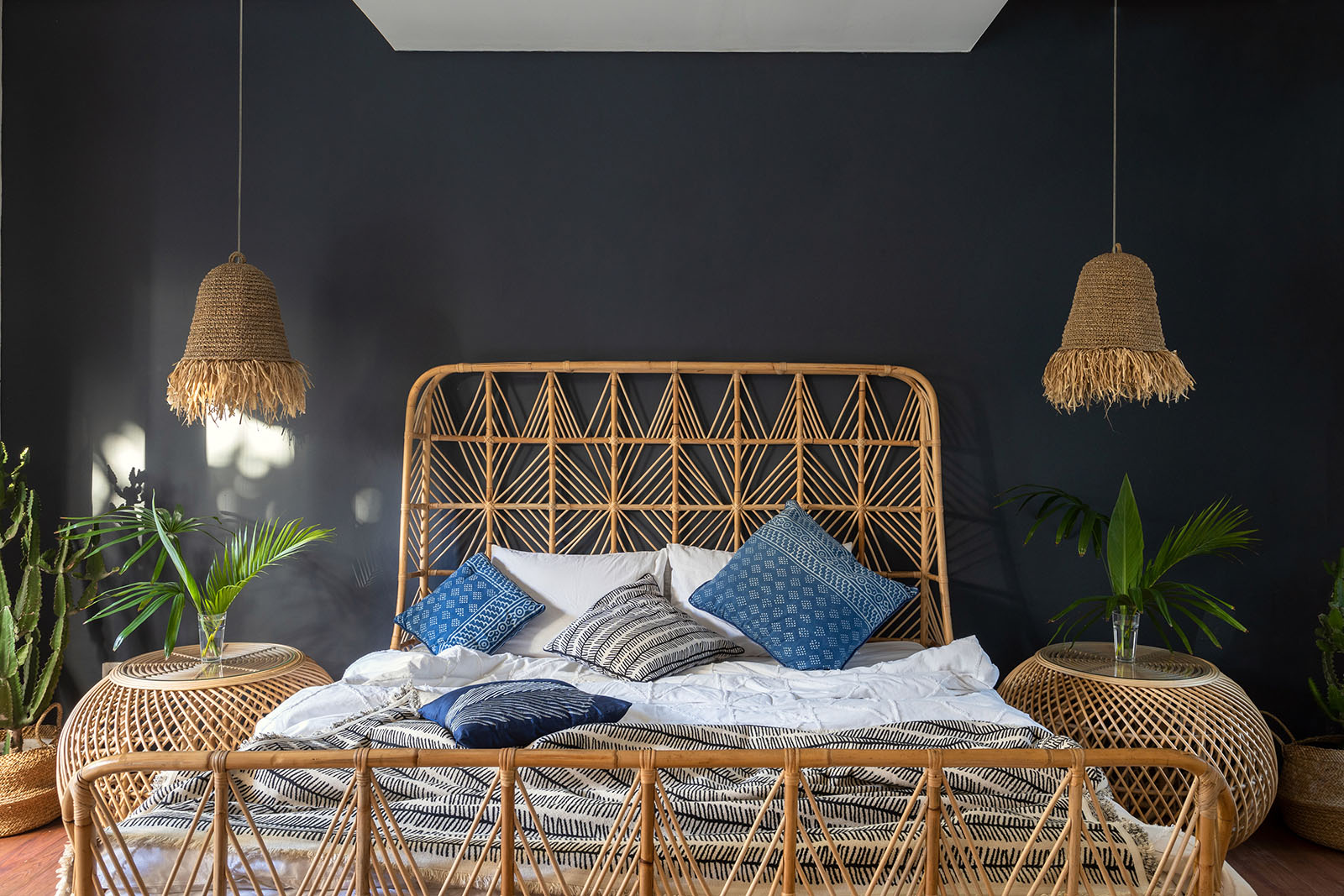Maritimes Schlafzimmer | Credit: iStock.com/brizmaker