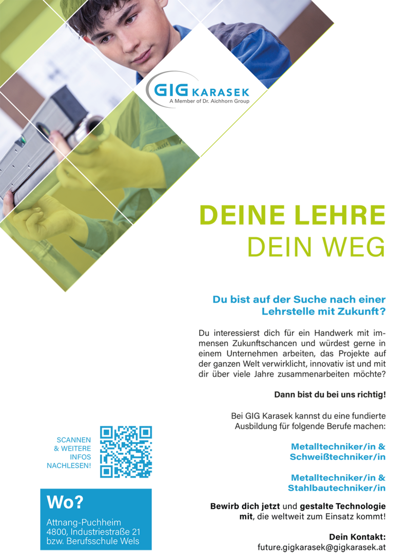 Bewerbungsschreiben | Credit: GIG Karasek