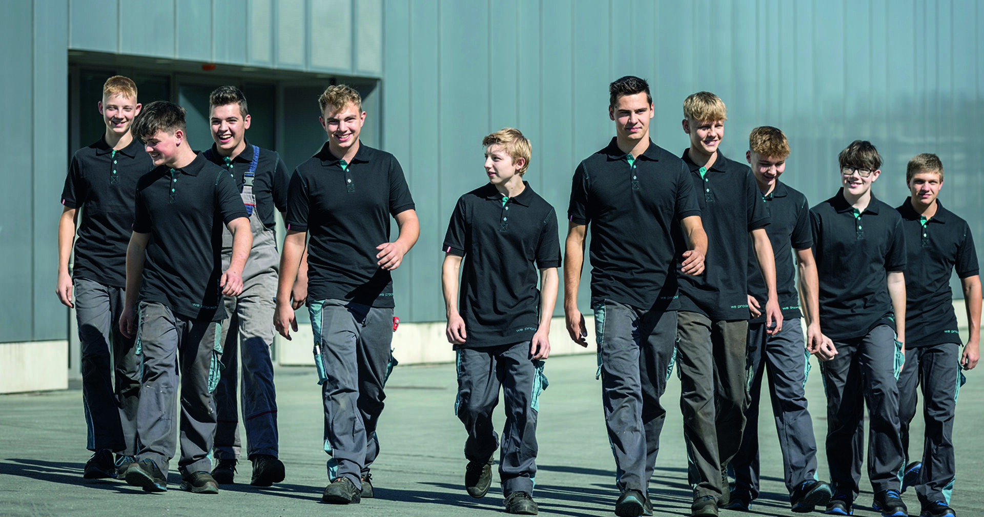 Lehrlinge von binder+co | Credit: Harald Eisenberger