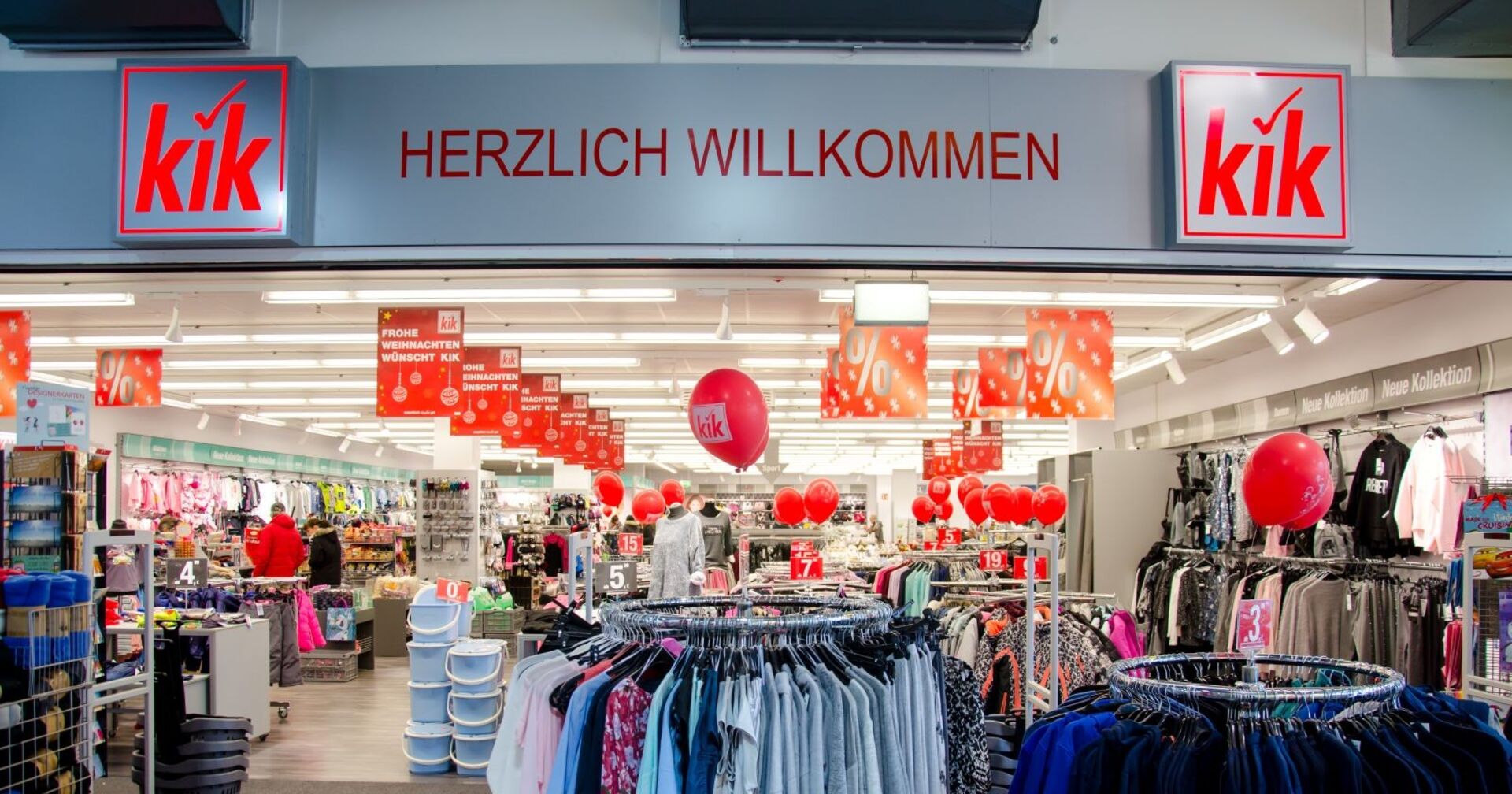 KiK ist ein deutscher Textil-Discounter