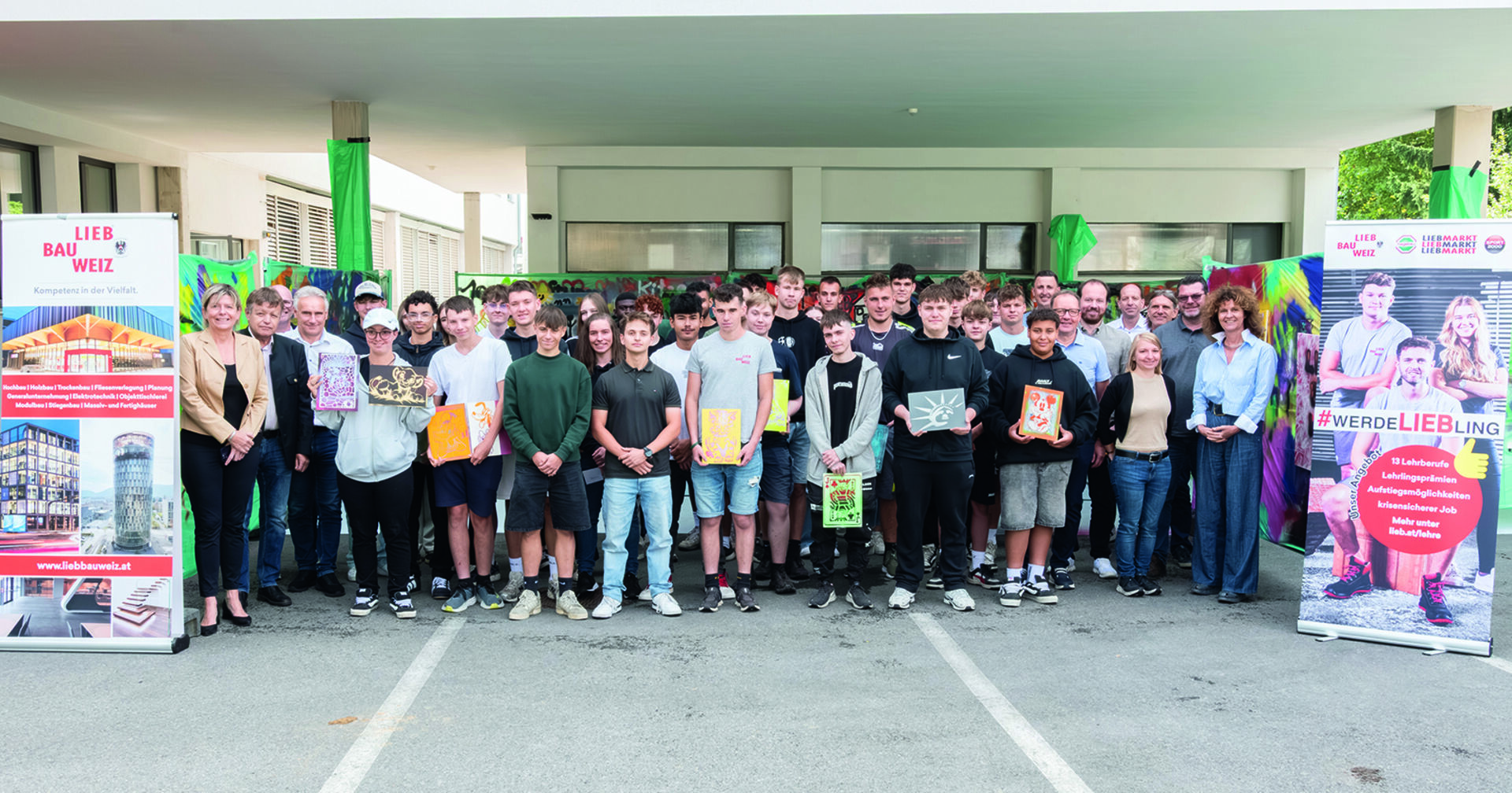 Lehrlinge bei Lieb Bau | Credit: Anton Leber