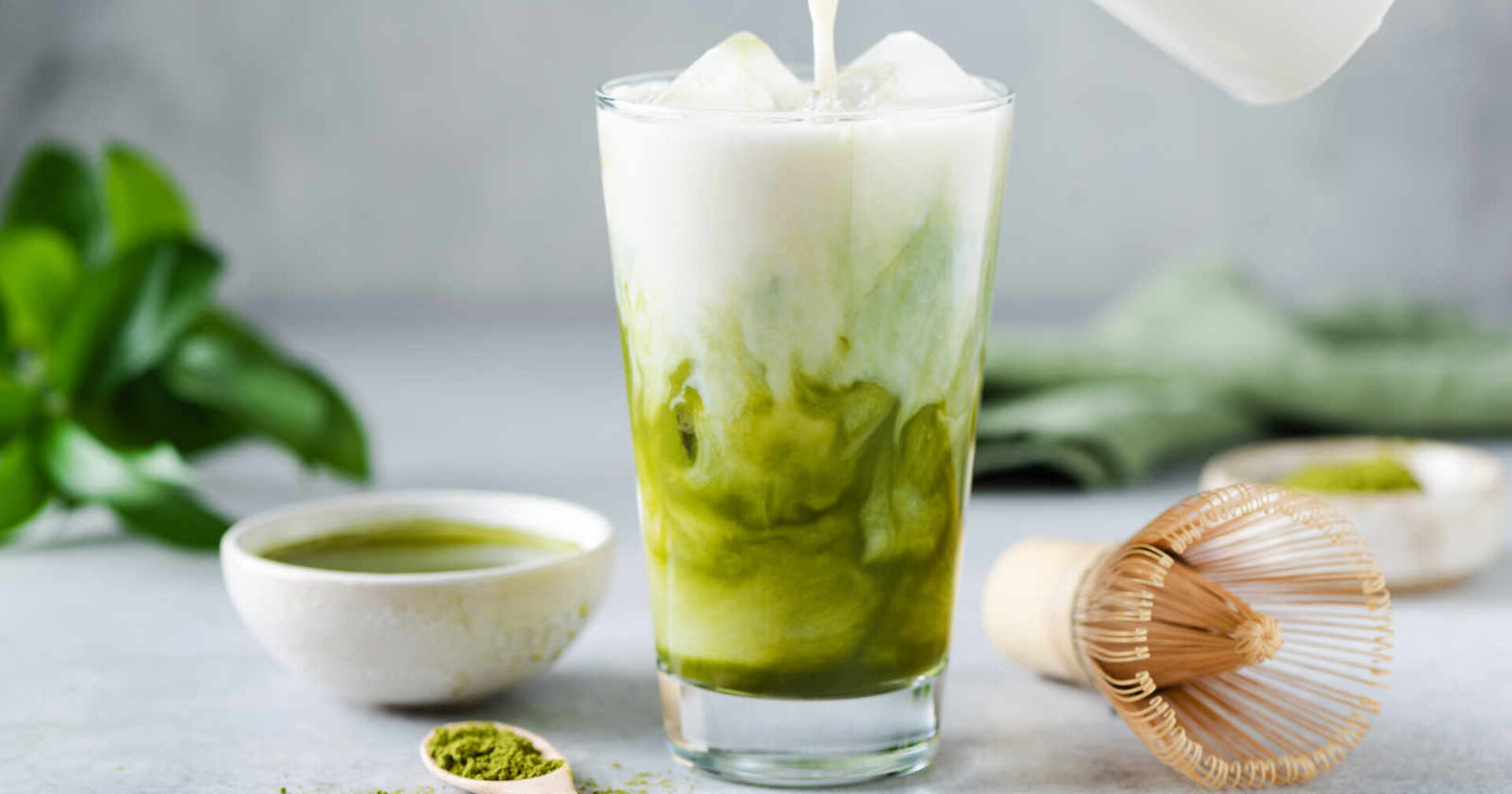 Matcha-Latte liegt total im Trend