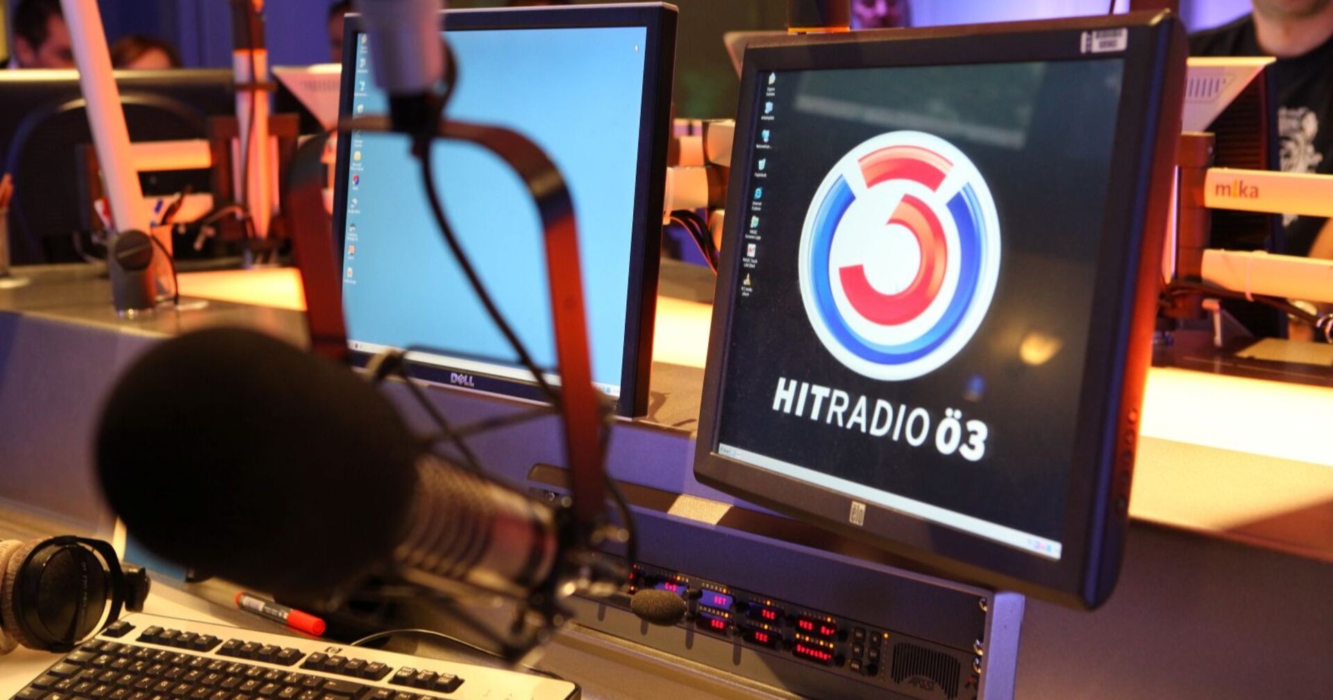 Studio des Hitradio Ö3 in Wien-Heiligenstadt