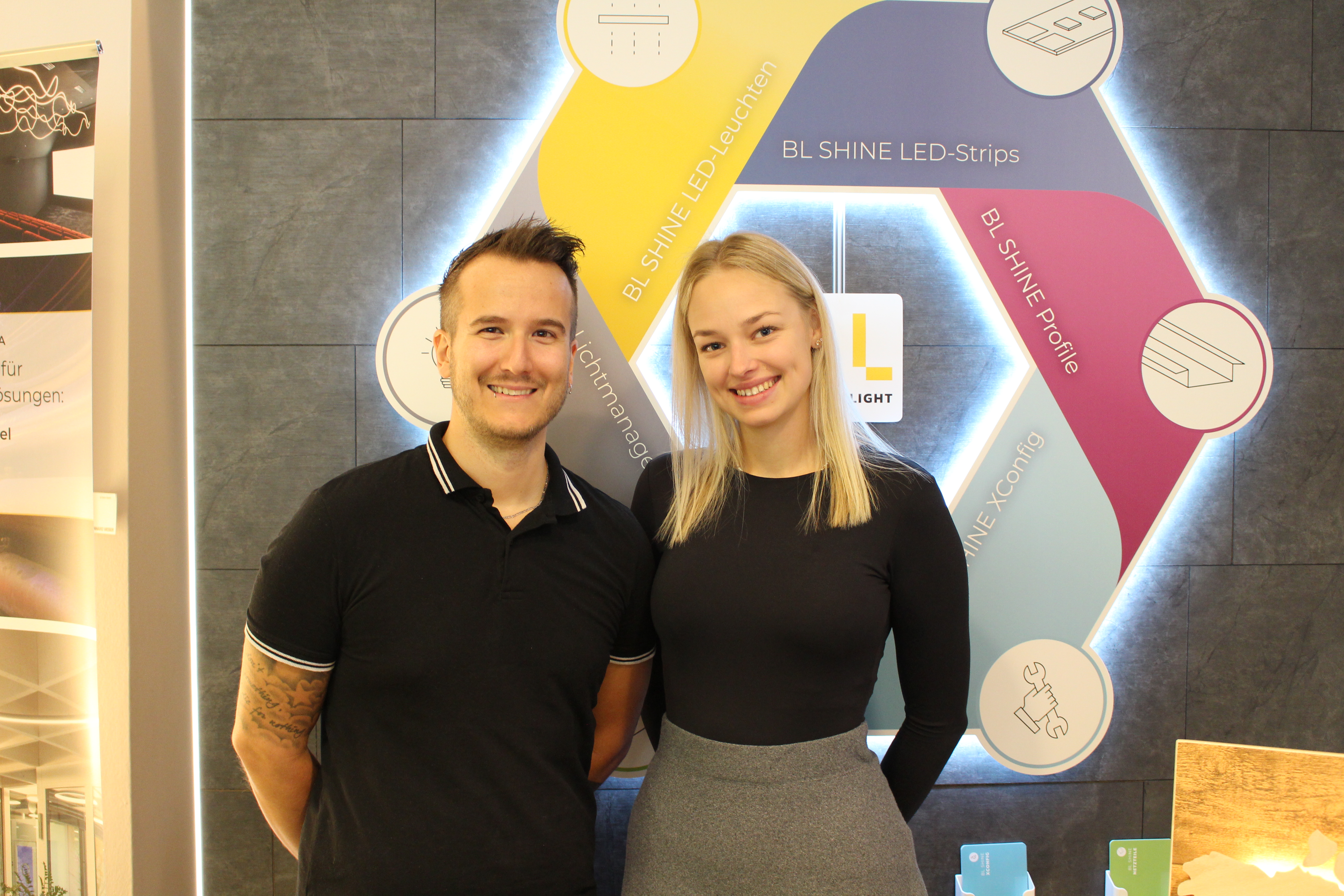Bilton Ledon Technology, Saalfelden: Siegfried Walch und Hannah Kohlweg.