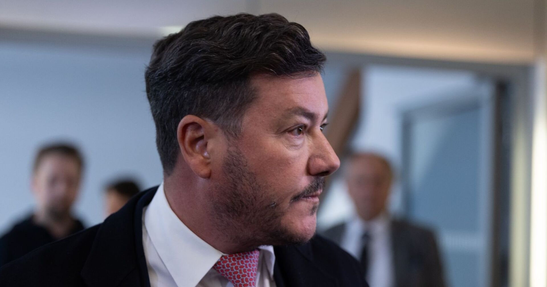 René Benko im Halbprofil