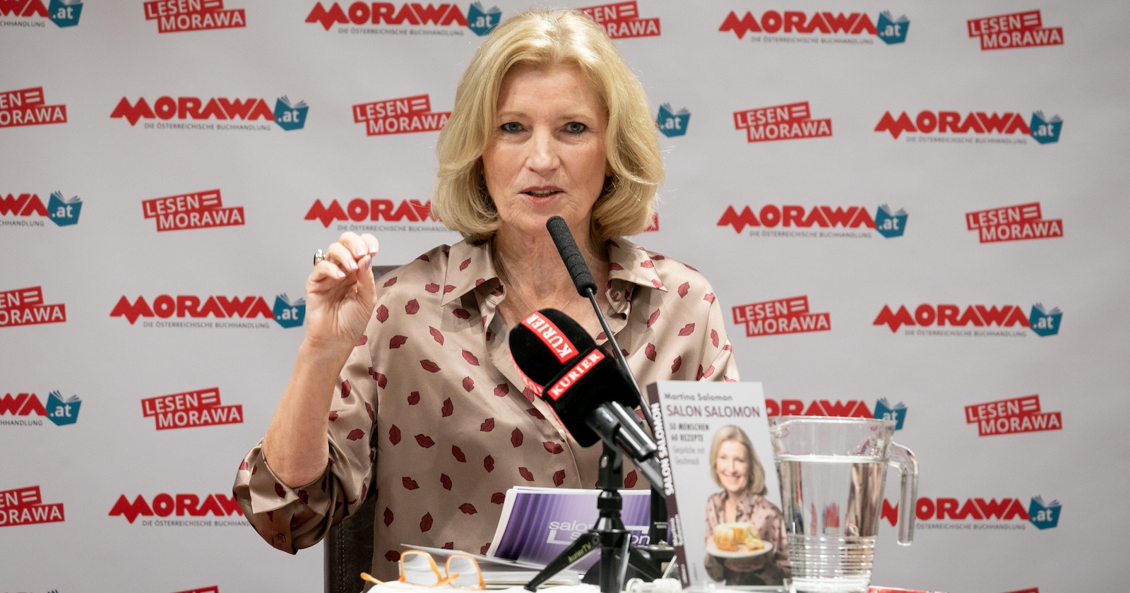 Martina Salomon bei der Lesung