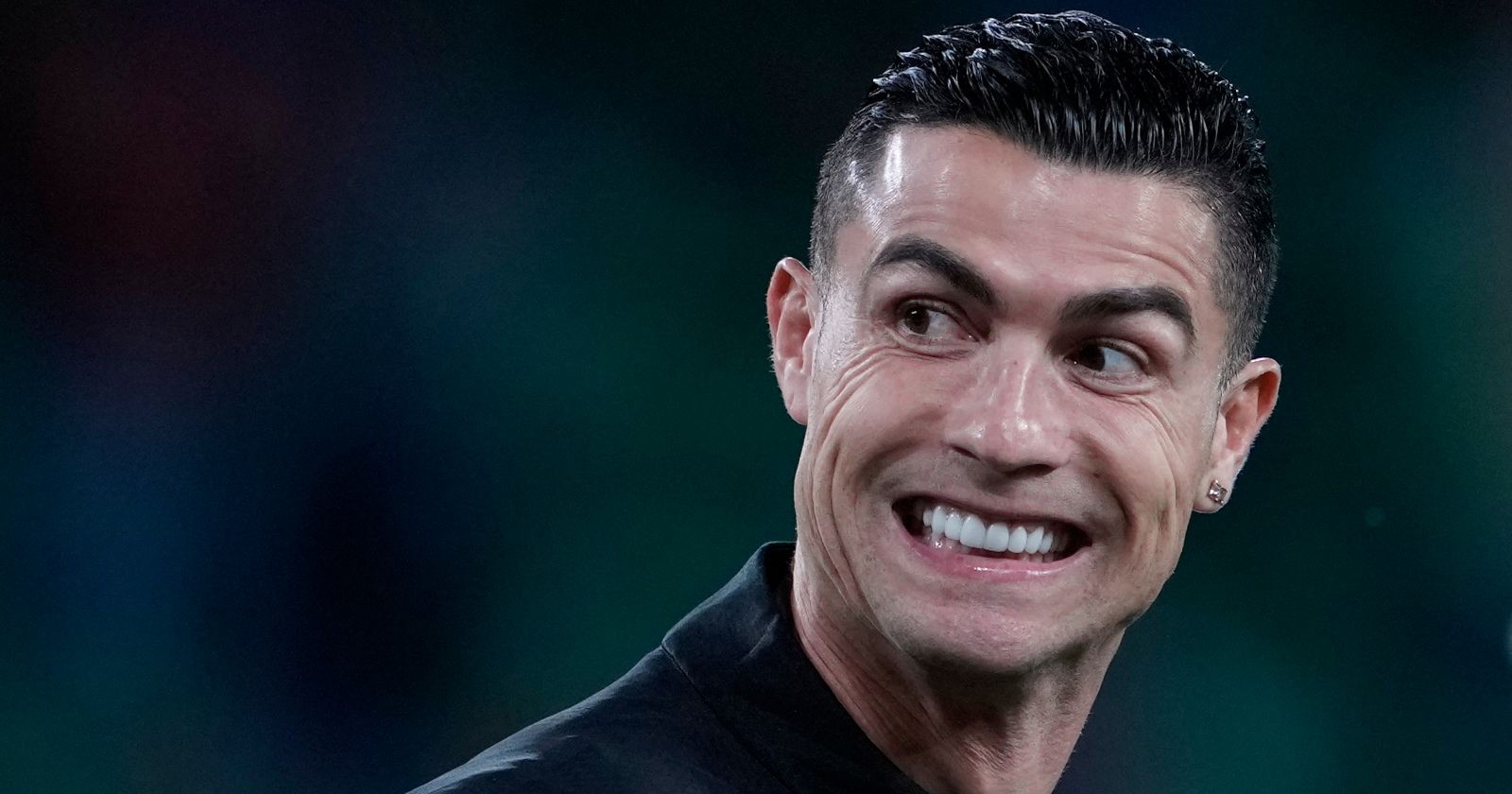 Cristiano Ronaldo während eines Spiels der portugiesischen Nationalmannschaft