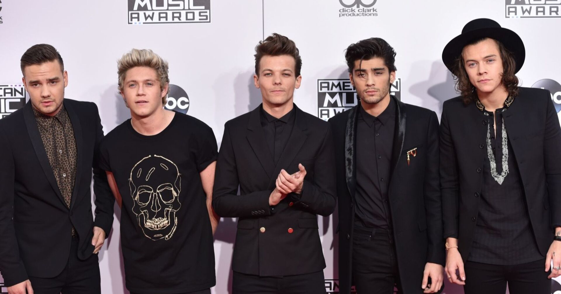 Liam Payne, Niall Horan, Louis Tomlinson, Zayn Malik und Harry Styles