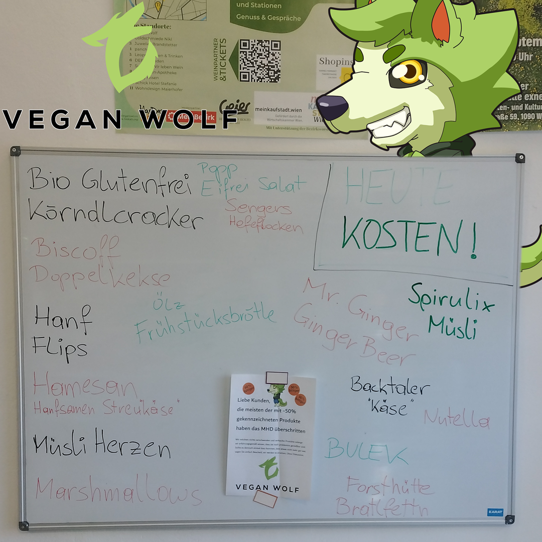 Vegan Wolf Kostprobentafel | Credit: Vegan Wolf