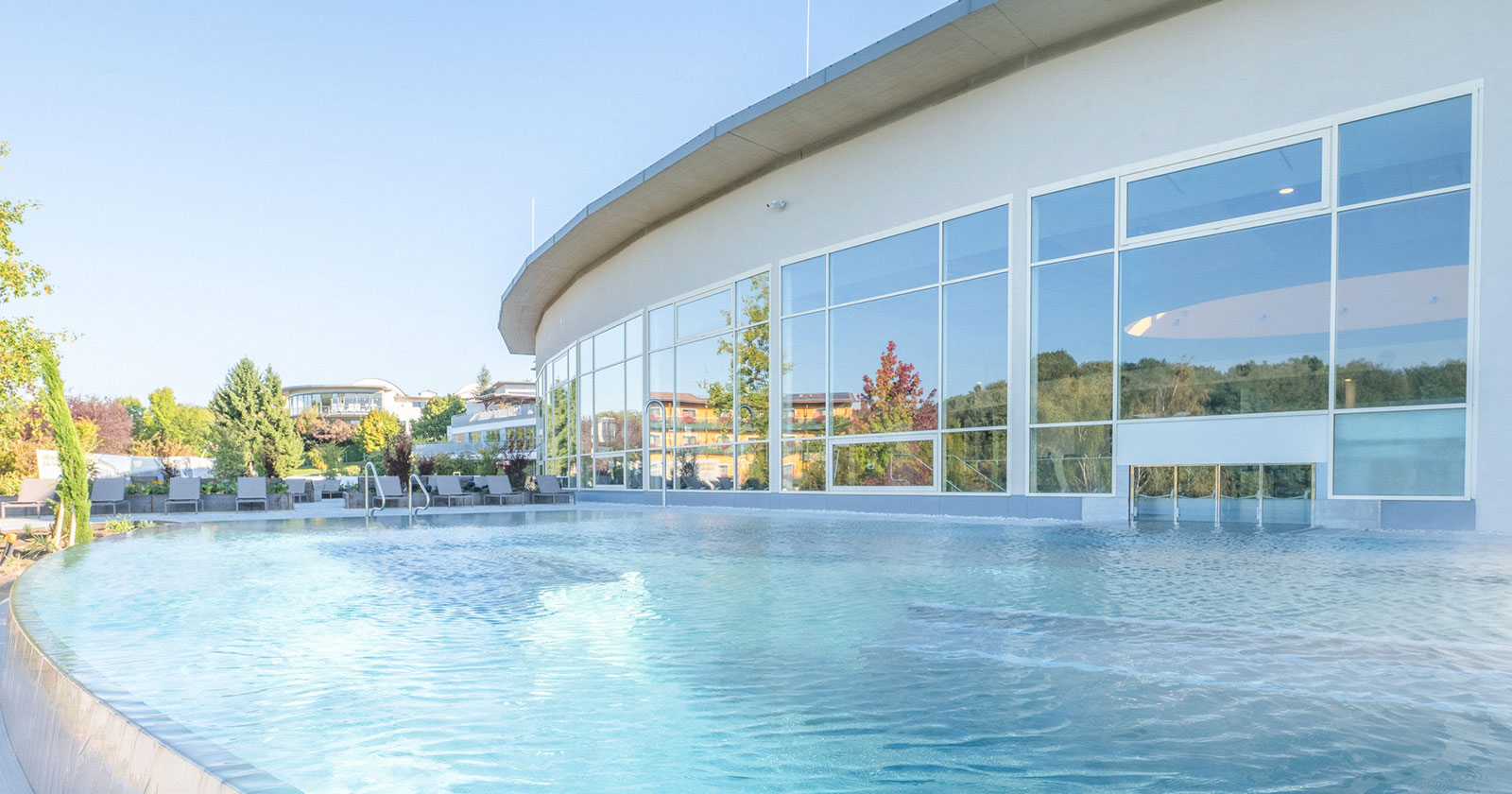 Außenansicht des Golf- und Thermenresorts Stegersbach | Credit: Golf- und Thermenresort Stegersbach