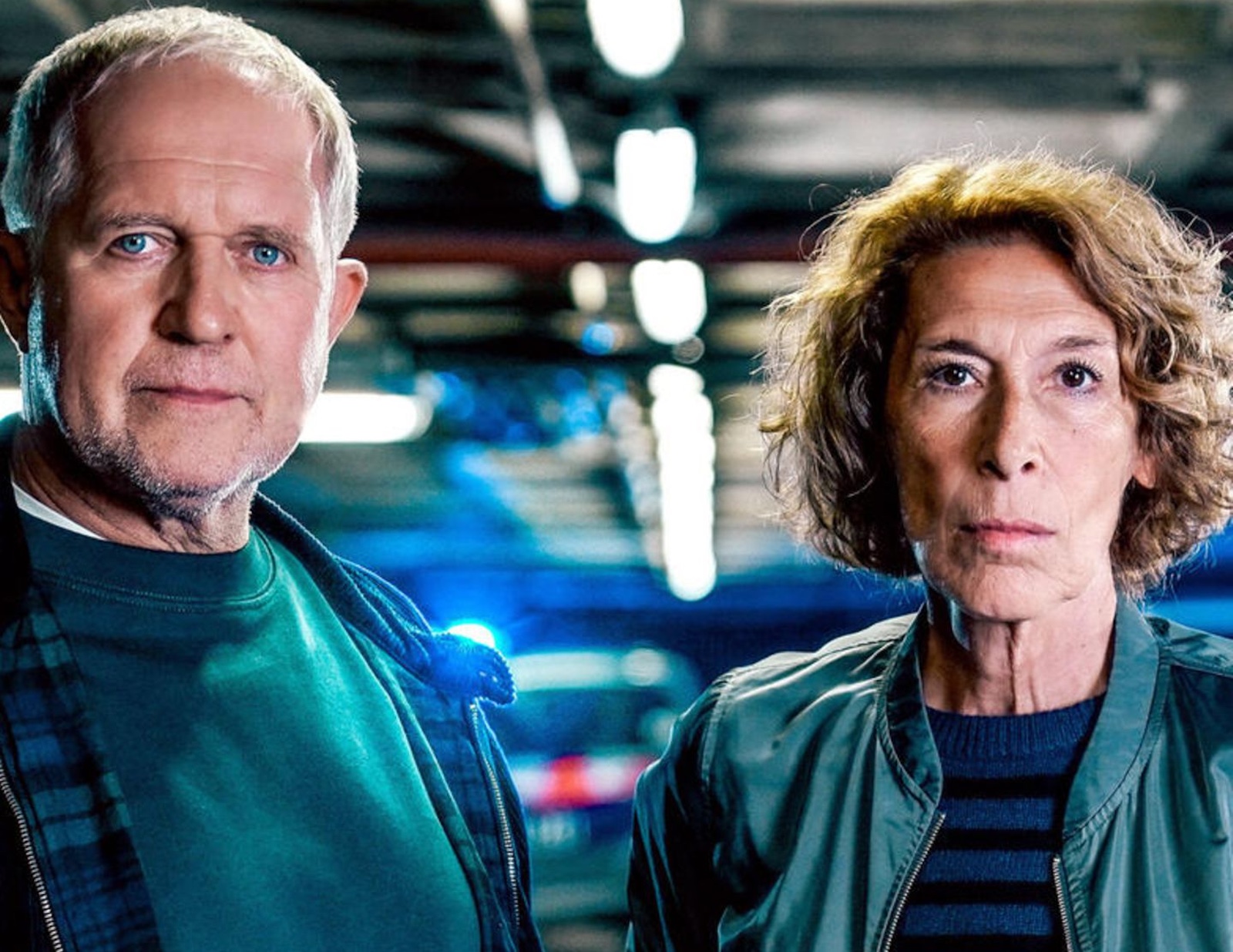 Filmszene mit H. Krassnitzer und A. Neuhauser