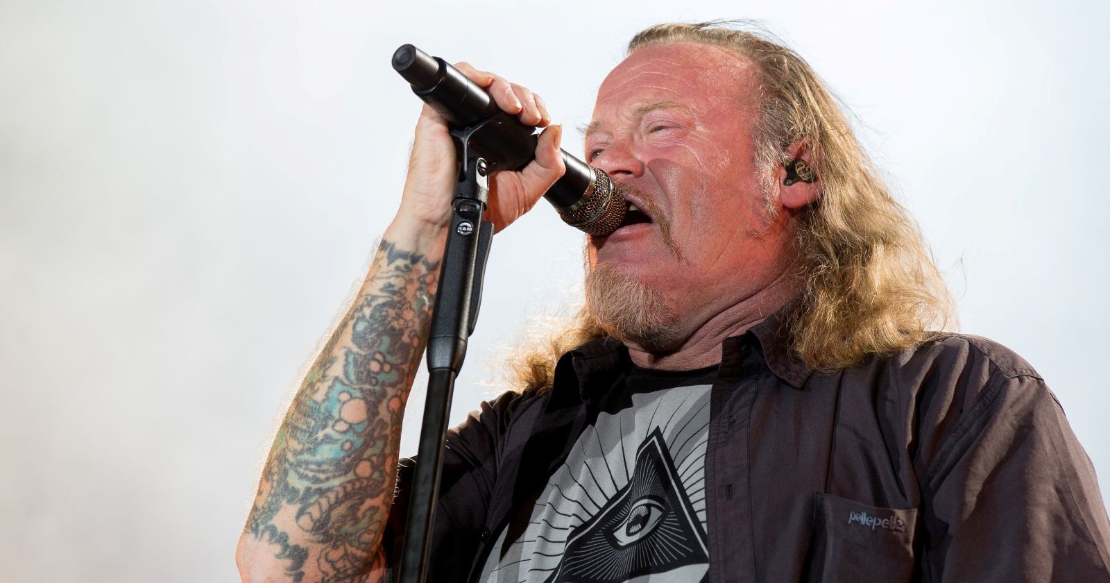 Airfield, Hartenholm, GER, Wernerrennen 2019, Headliner In Extremo und die Boehsen Onkelz treten am Samstag Abend auf und sind letzter Hoehepunkt des Festivals, im Bild Boehse Onkelz