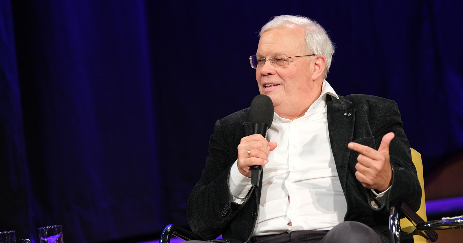 ORF-Korrespondent Christian Wehrschütz im Rahmen einer Diskussion im Radiokulturhaus