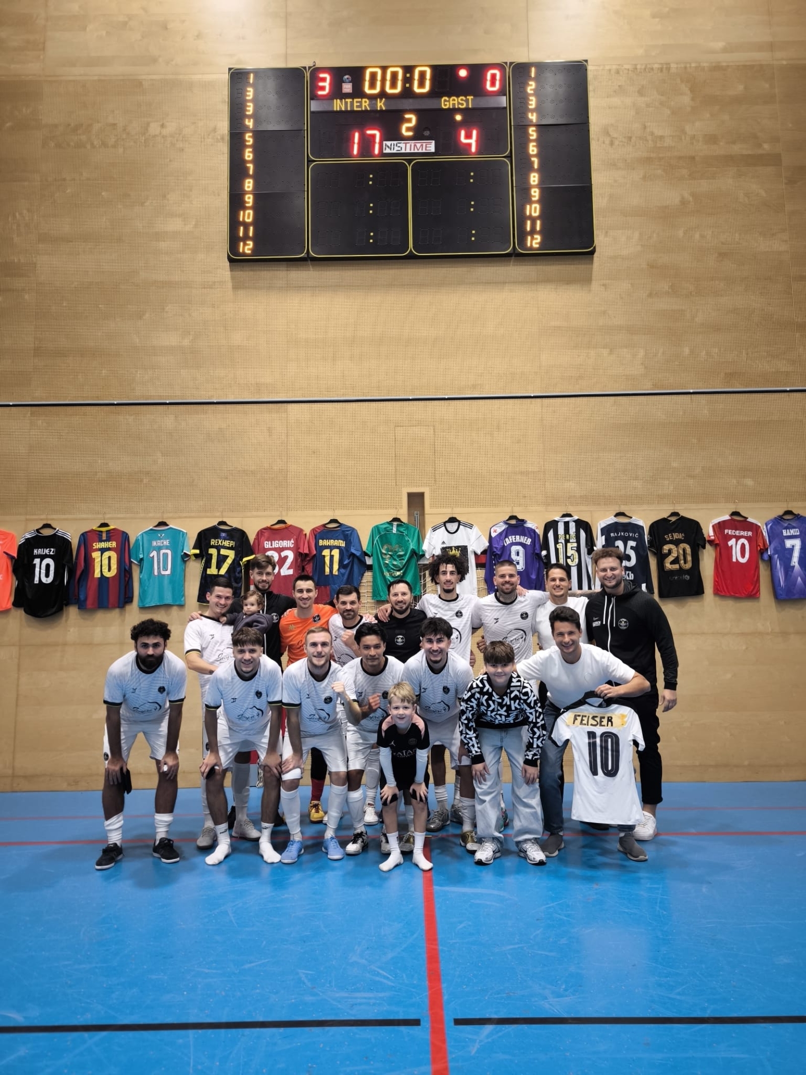 Aktuell läuft die Saison in der 2. ÖFB Futsal Liga – Gruppe A vielversprechend.