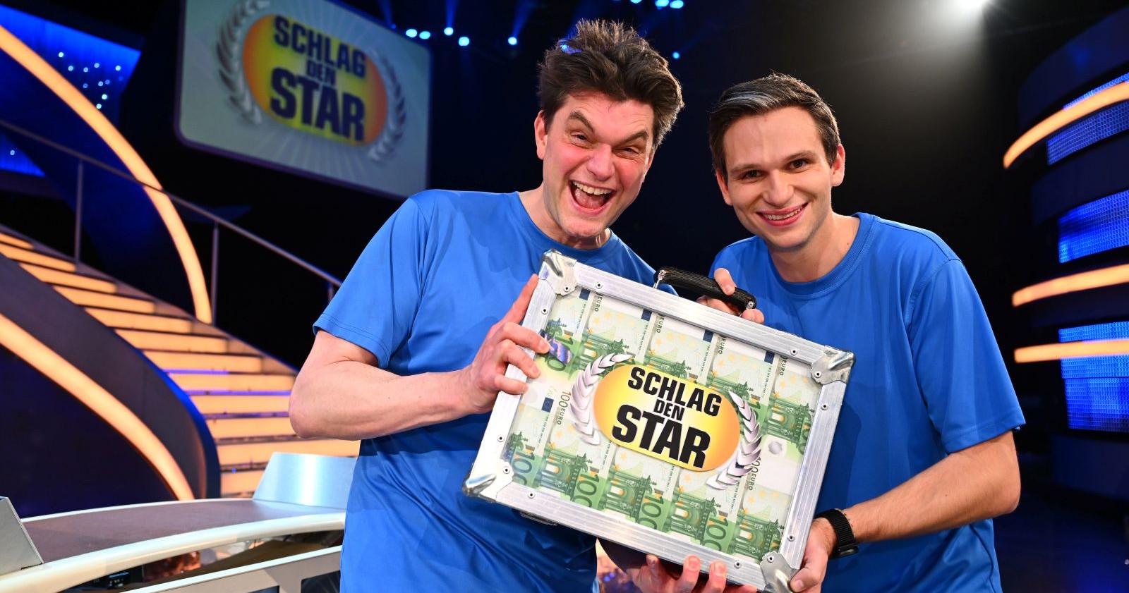 Sieger von Schlag den Star: Lutz van der Horst und Fabian Köster.