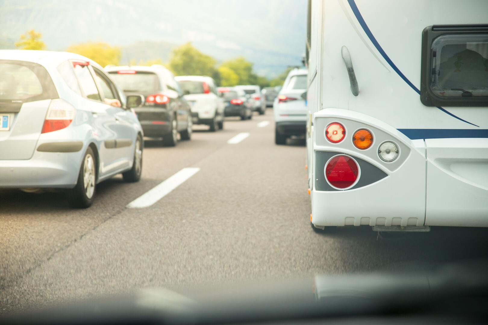 Die A23 wird am Wochenende zur Geduldsprobe.