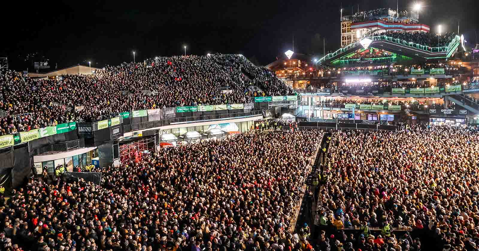 Publikum beim Ski-Opening in Schladming
