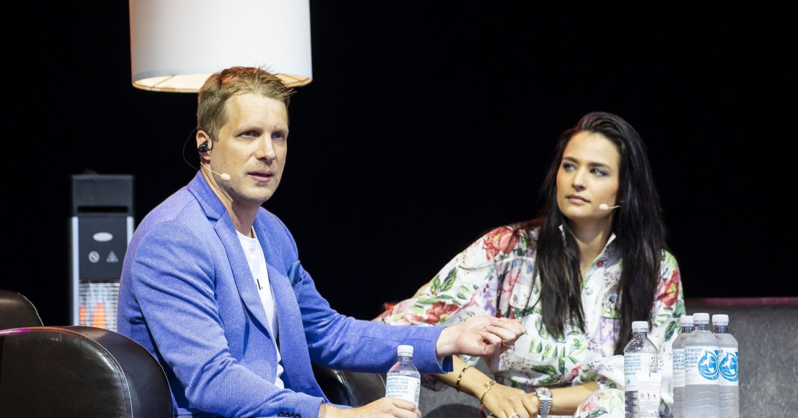 Oliver Pocher und Amira Aly auf der Bühne