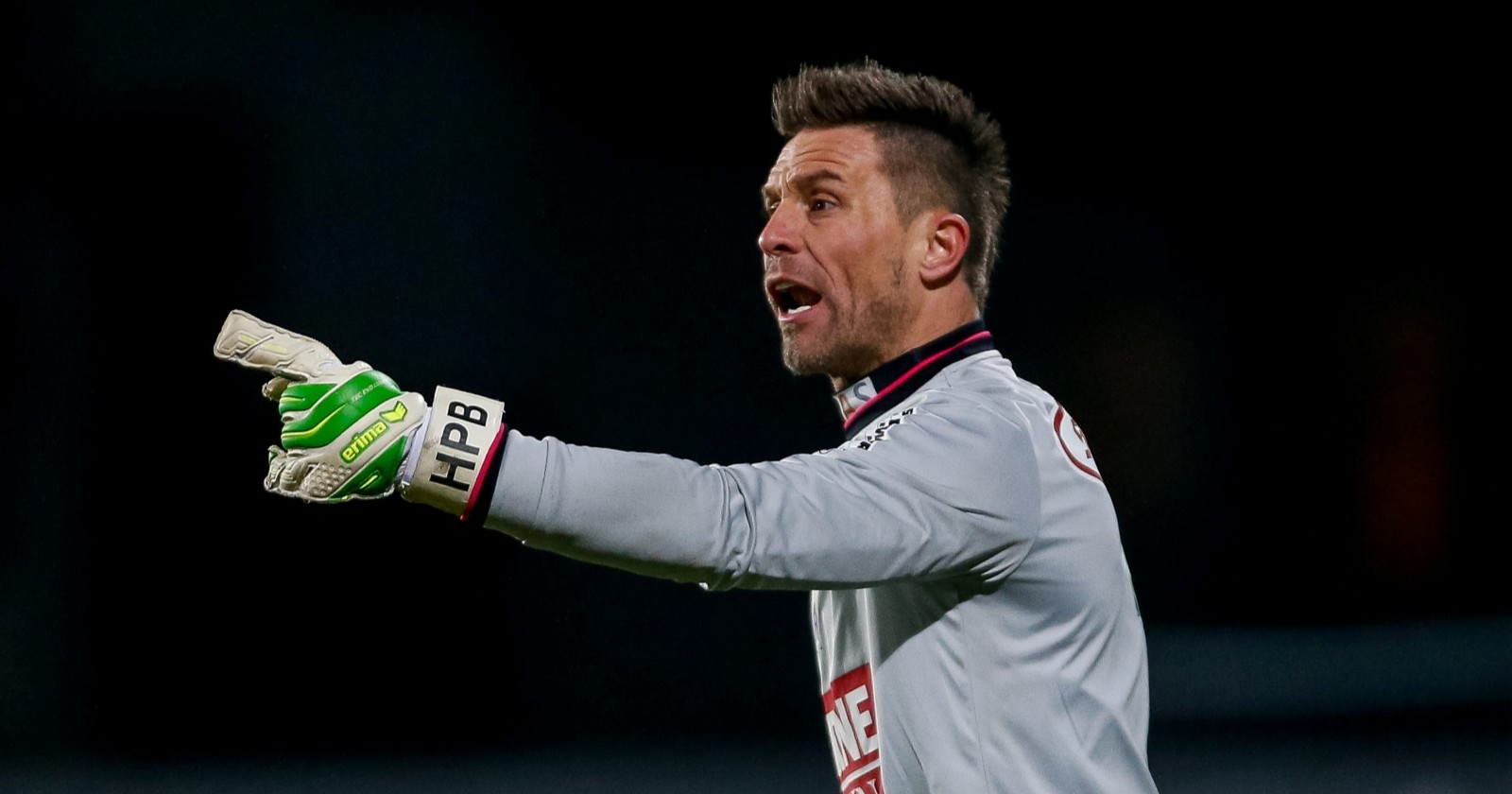 Hans Peter Berger während einem 2. Bundesligaspiel in Österreich, 2015.