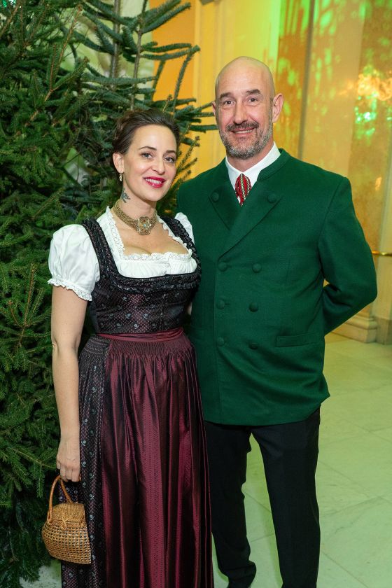 Lena Hoschek mit Freund Vincent