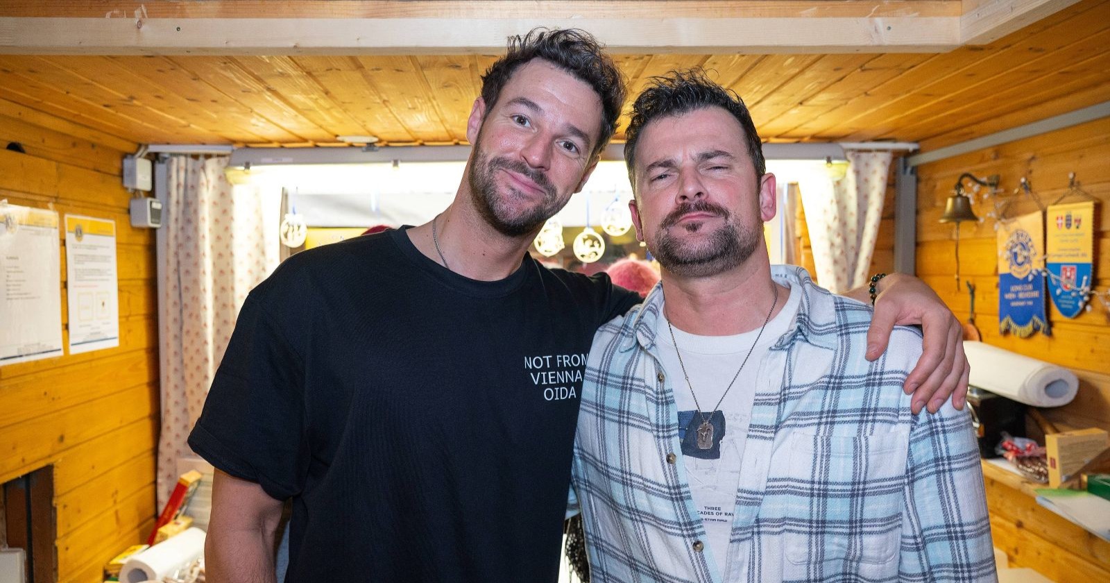 Paul PIZZERA, Sigi FINK nebeneienander