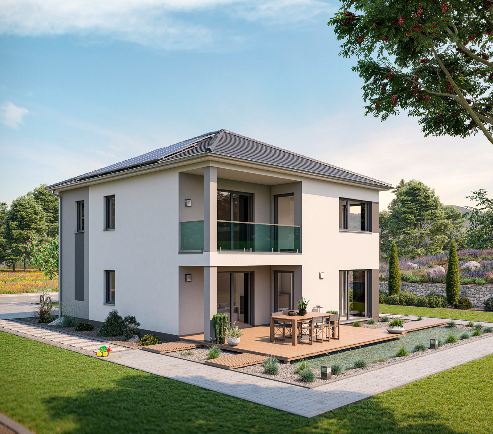 Modernes Wohnhaus | Credit: baderbau