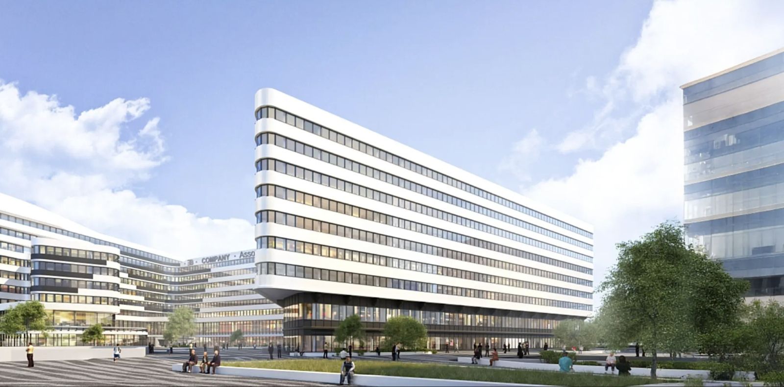 neues Bürogebäude am Flughafen Wien