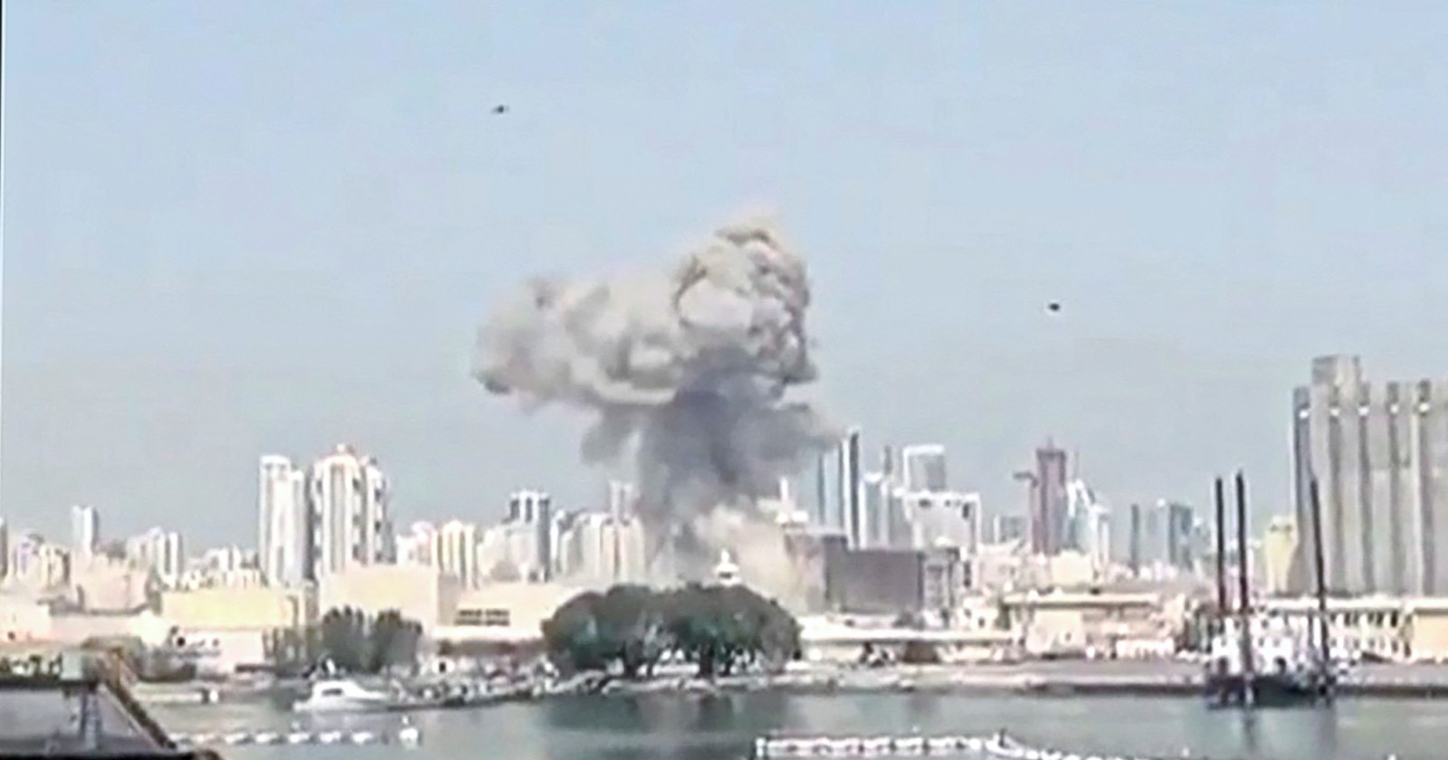 Esplosion in Bahrain nach einem Angriff des Bahrain