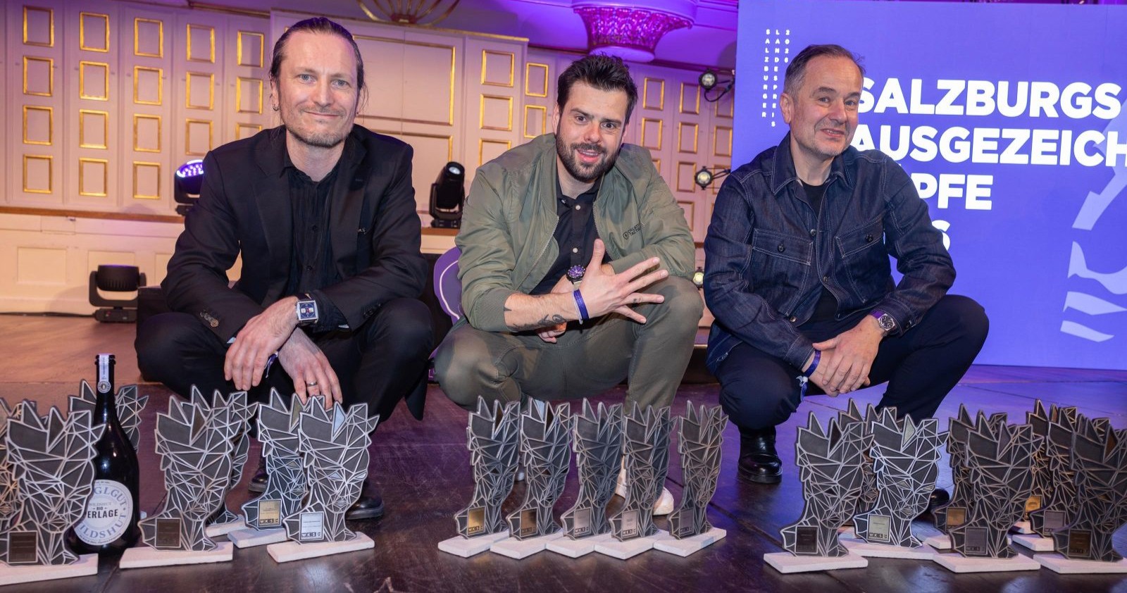 Gewinner bei der "Nacht der Werbung".