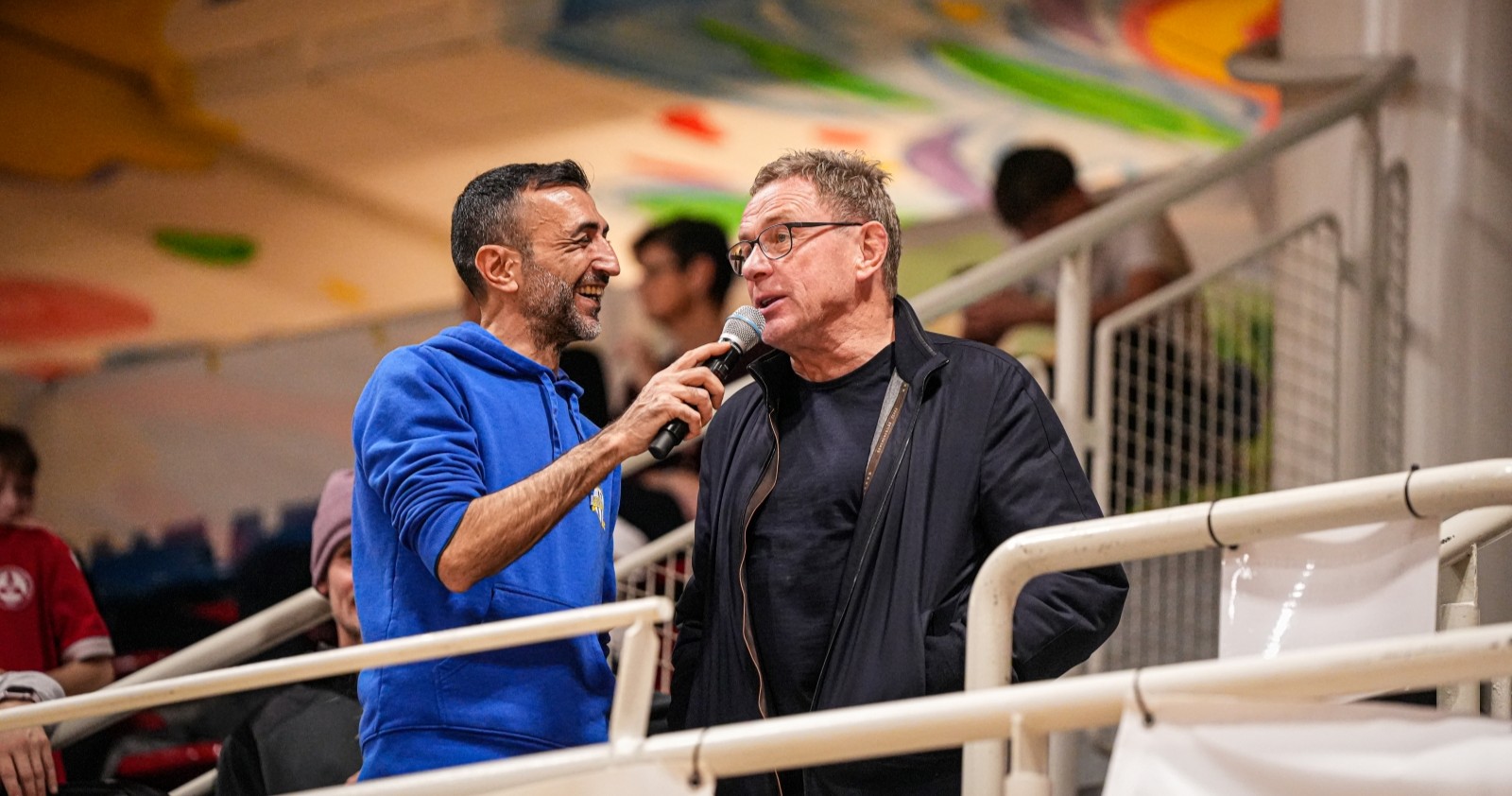 Ralf Rangnick bei den Fortuna Indoor Masters in Salzburg.