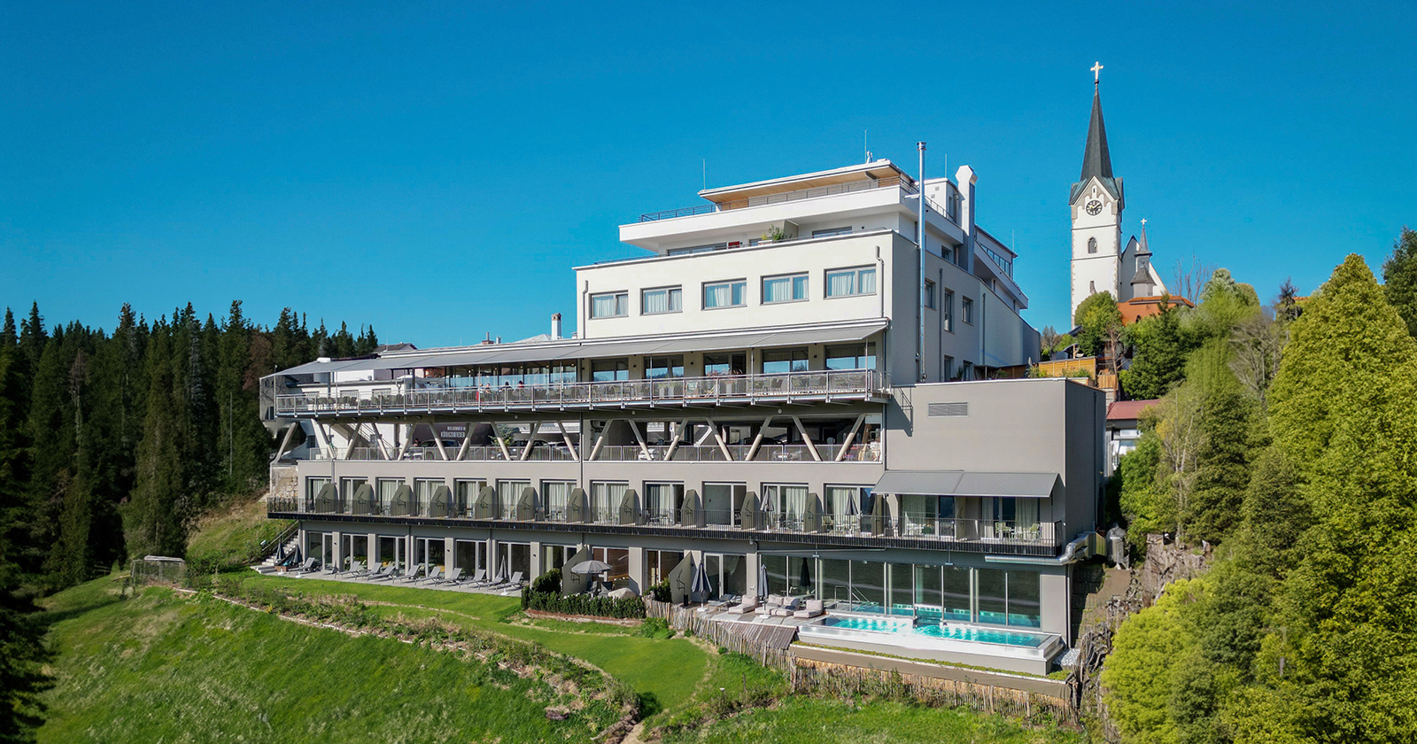 Das Hotel Königswieserhof von außen | Credit: Hotel Königswieserhof