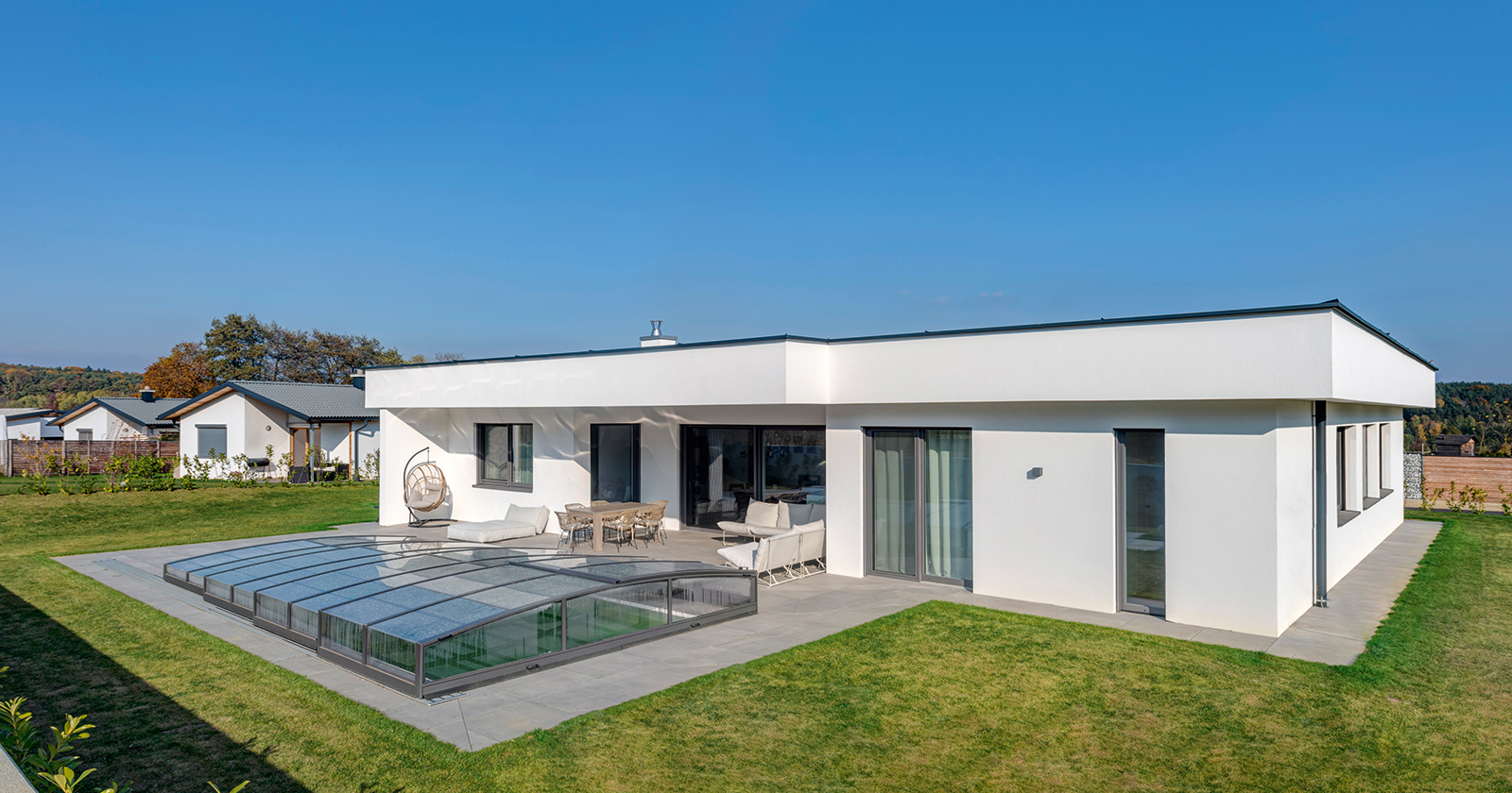 Modernes Wohnhaus von außen | Credit: Lieb Bau Weiz