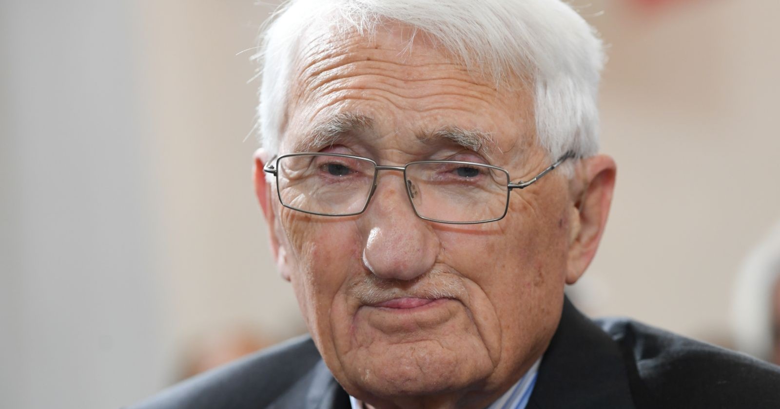 Porträt von Jürgen Habermas.