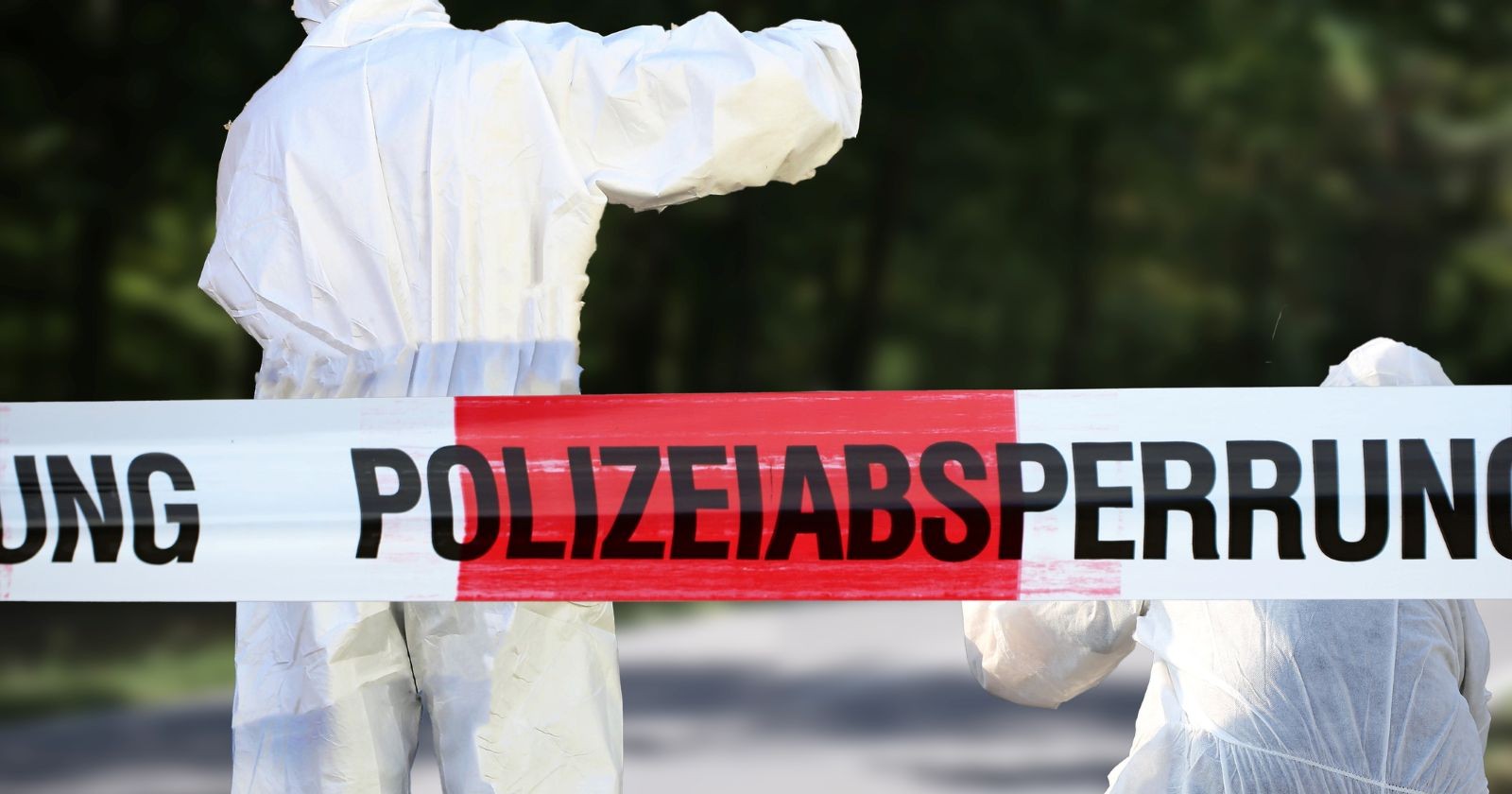 Superensicherung der Polizei, als Themenbild für die tote Mutter und Kind in Kitzbühel