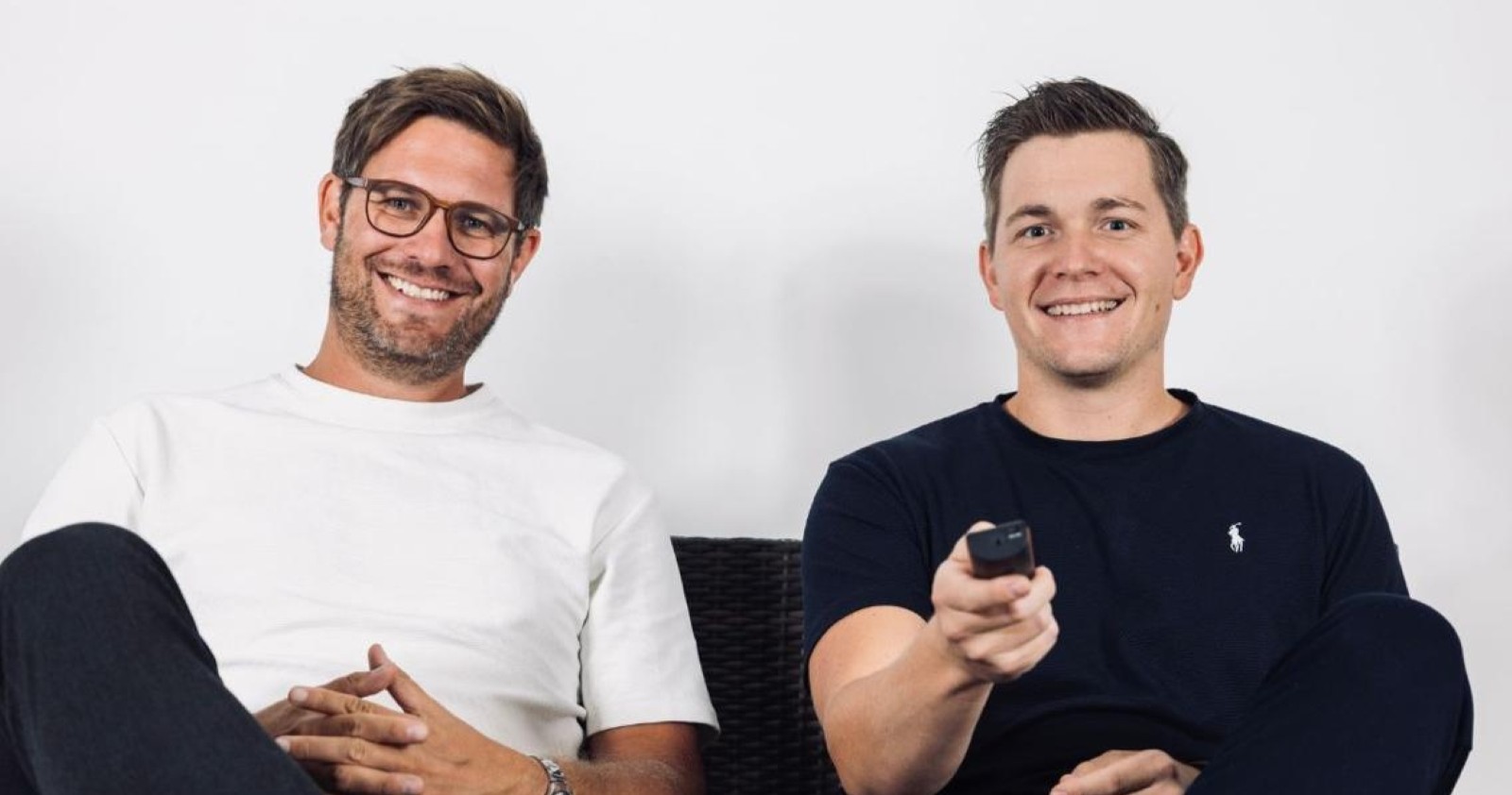 Silvio Zanchetta und Alexander Geistlinger vor der Kamera.