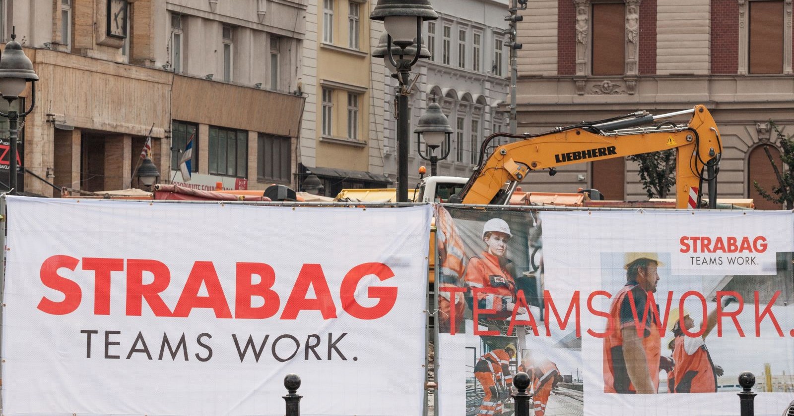 Strabag Baustelle in Belgrad – Baukonzern muss wegen Baukartell eine Rekordstrafe von 146 Millionen Euro zahlen