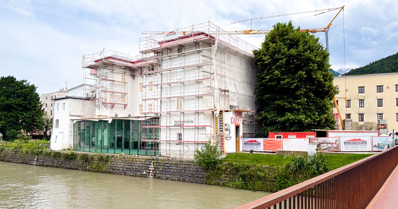 Umbauarbeiten am Keltenmuseum Hallein | Credit: Keltenmuseum Hallein