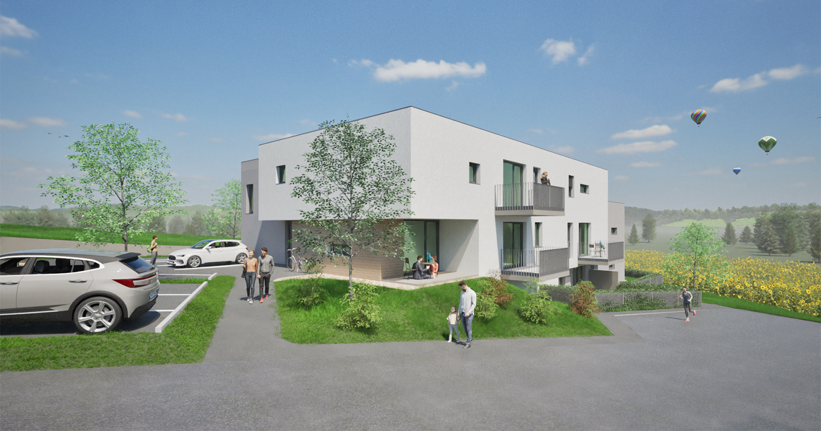 Modernes Wohnhaus | Credit: Symbolbild – MANG Architekten
