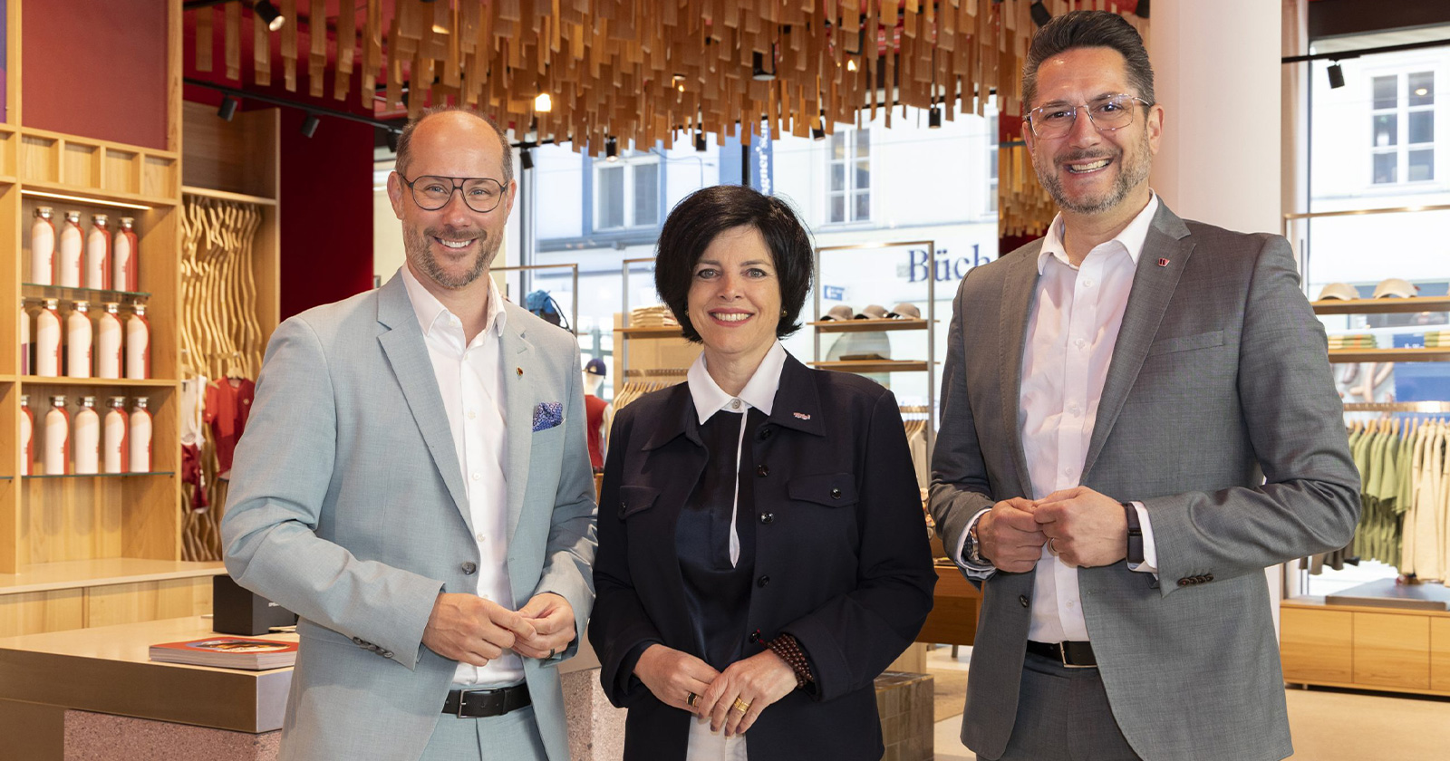 Landesrat Mario Gerber, Karin Seiler und Alois Rainer | Credit: Tirol Werbung/Die Fotografen