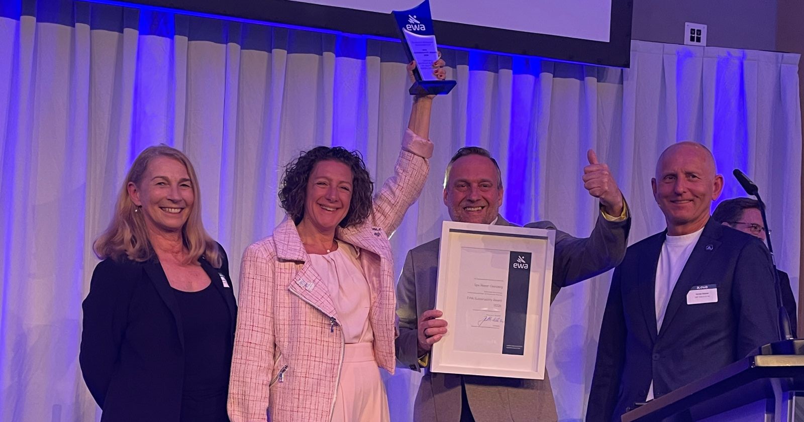 Das Spa Resort Geinberg gewann den EWA-Award in der Kategorie „Sustainability“