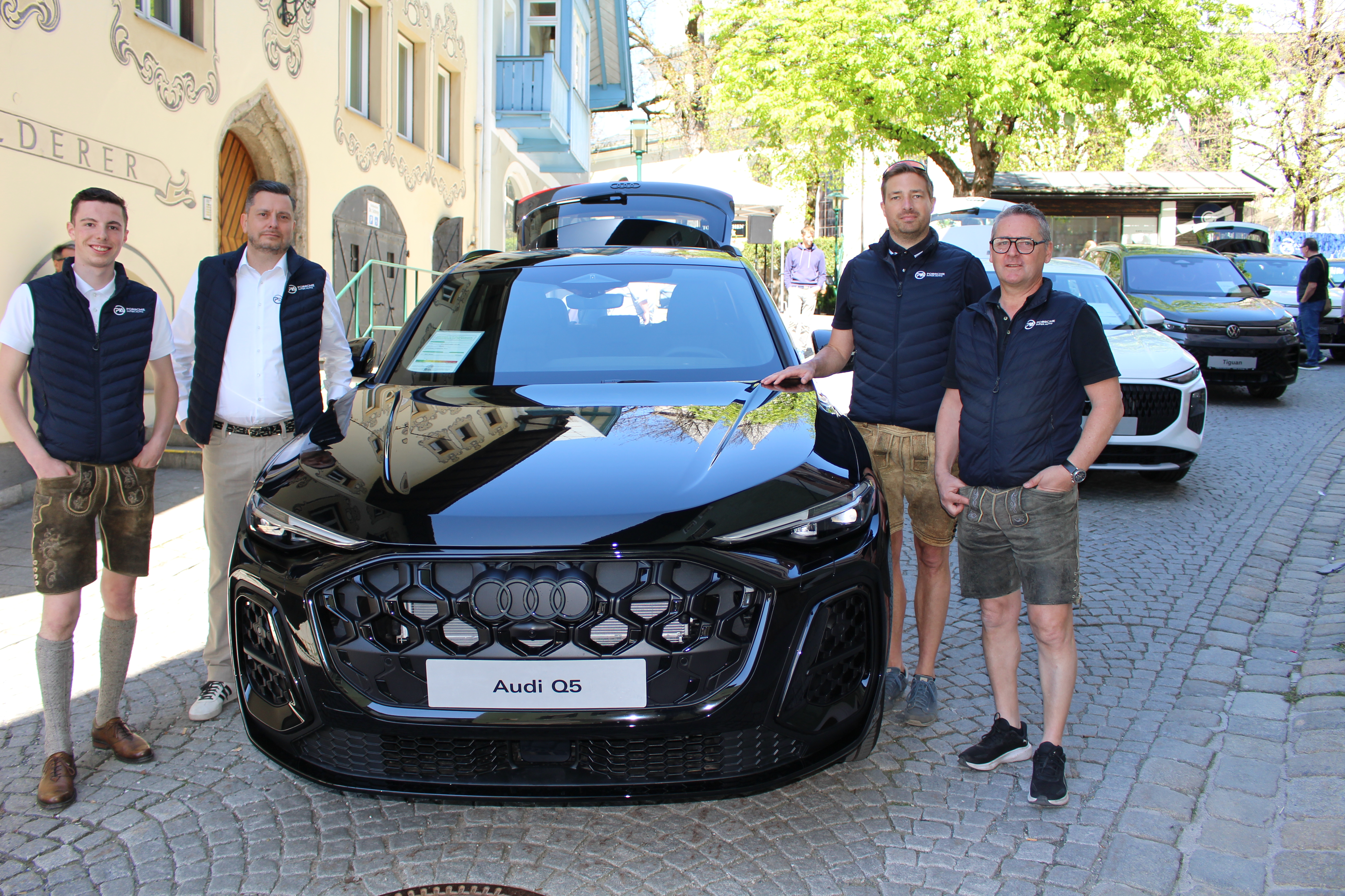 Porsche Zell am See &amp; Saalfelden: Simon Russegger, André Stahl, Matthias Schmiderer, Albert Griesser (v. li.).