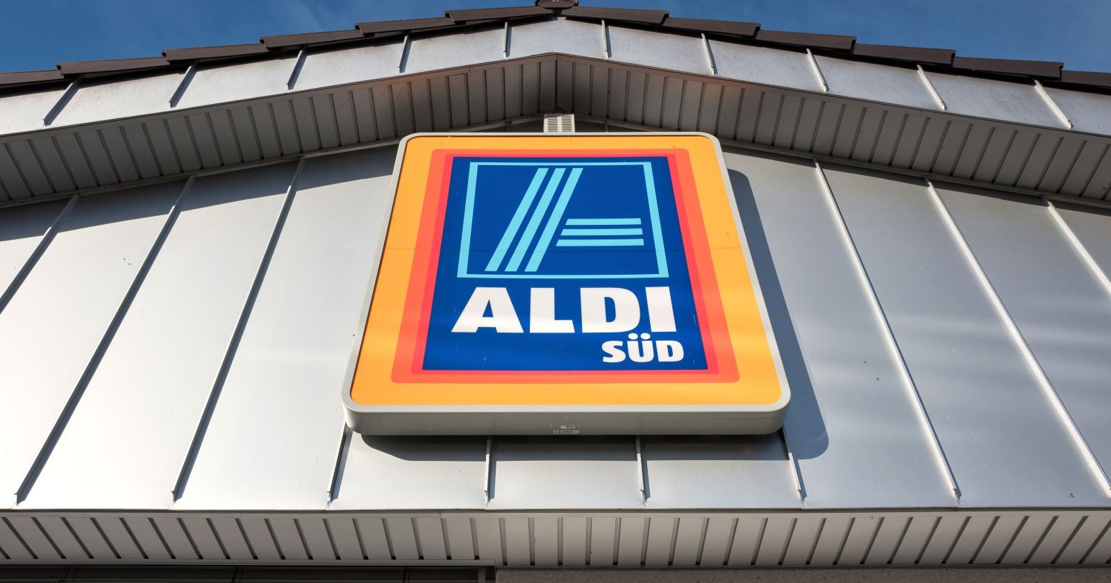 Außenansicht einer Aldi-Süd-Filiale