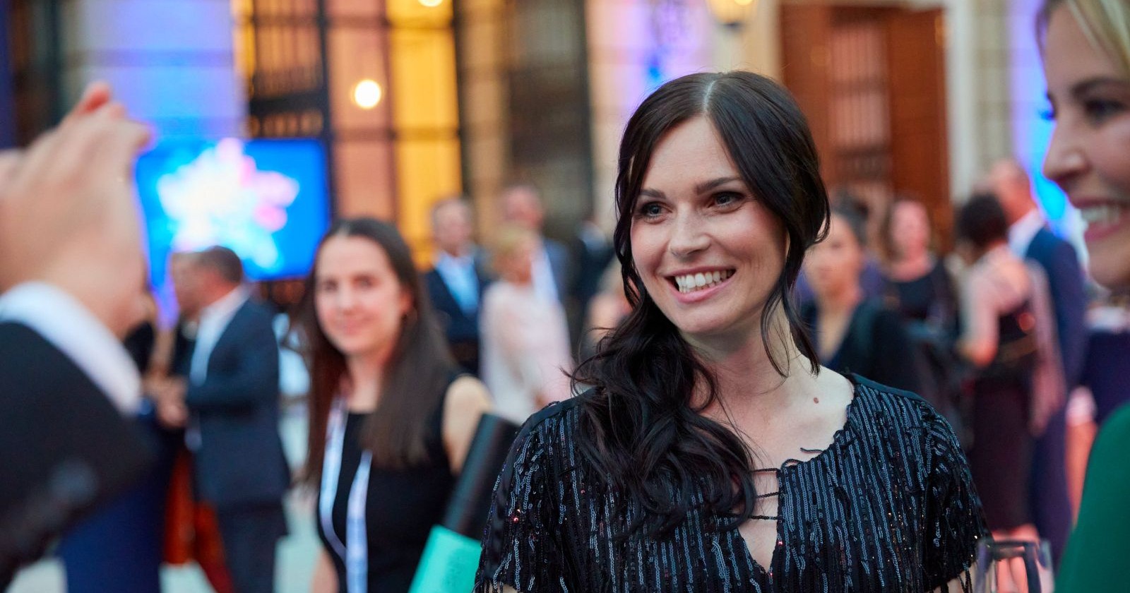 Anna Veith auf einer Gala-Veranstaltung
