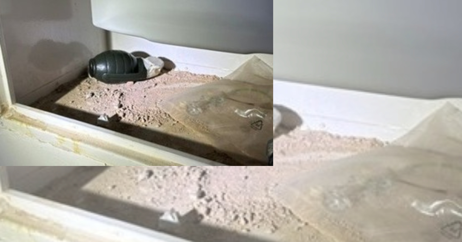 Fundort der Handgranate in einem Zählerkasten eines Wiener Wohnhauses